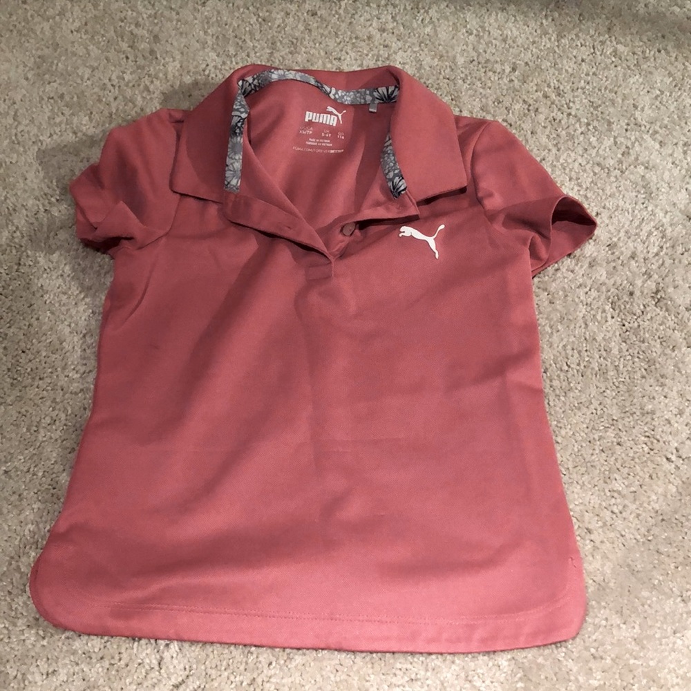 Pink polo